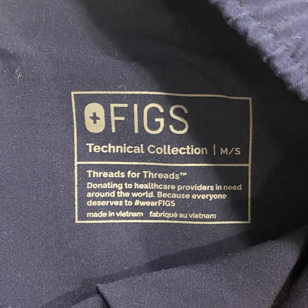 Figs Men's Tansen Dark Blue Jogger Srub Stretch - Medium